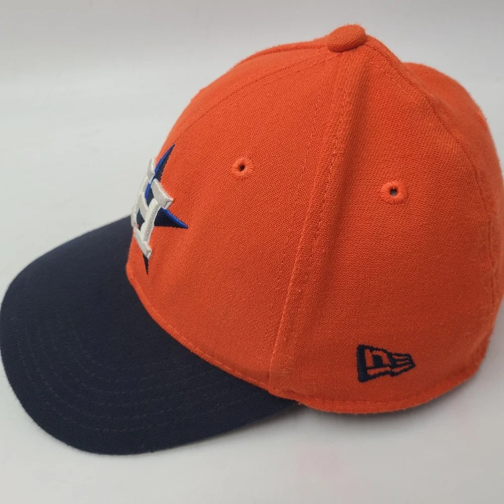 Child-Youth Houston Astros Hat‎ Fitted New Era 39Thirty Orbit Signed Autographed